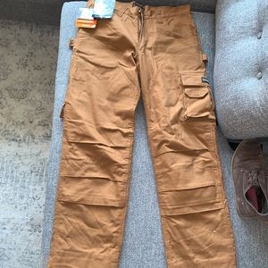 NWT Dakota fleece lined work pant